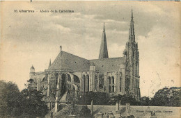 28 - CATHEDRALE DE CHARTRES ABSIDE  - Chartres