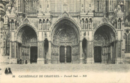 28 - CATHEDRALE DE CHARTRES PORTAIL SUD - Chartres