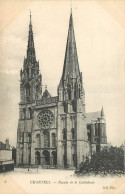 28 - CATHEDRALE DE CHARTRES FACADE - Chartres