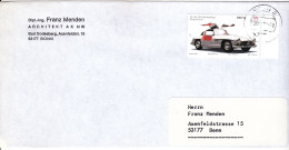 AUTO CAR CARS 300N SL COVER GERMANY - Storia Postale