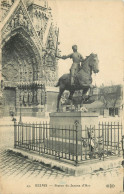 REIMS STATUE DE JEANNE D'ARC -  - Historische Figuren