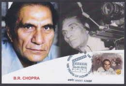 Inde India 2013 Maximum Max Card B. R. Chopra, Director, Producer, Bollywood Indian Hindi Cinema, Film - Storia Postale