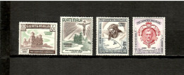 Guatemala   1957  .-  Y&T  Nº   226/229   Aéreo   ** - Guatemala