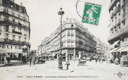 CPA. [75] > TOUT PARIS > N° 2027 - Carrefour Etienne-Marcel Et Turbigo - (IIe Arrt.) - Coll. F. Fleury - TBE - Distretto: 02