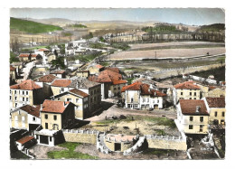 CPA  07  En AVION AU DESSUS DE... ALBOUSSIERE  (Ardeche) Place Du Village  ( 1636) - Sonstige & Ohne Zuordnung