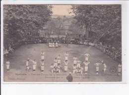 MONTARGIS: Fête Des écoles De La Mutualité Et Du Cercle Pasteur 1905, Exercices Par Le Cercle Pasteur - Très Bon état - Montargis