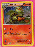 Carte Pokemon Francaise 2016 Xy Rupture Turbo 11/122 Arcanin 110pv Bon Etat - Promos