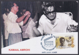 Inde India 2013 Maximum Max Card Kamaal Amrohi, Director, Screenwriter, Bollywood Indian Hindi Cinema, Film - Storia Postale