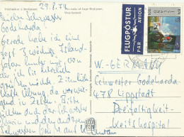 ISLAND AK 1974 - Storia Postale