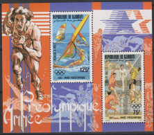 Olympics 1984 - Volleyball - DJIBOUTI - S/S Perf. De Luxe MNH - Zomer 1984: Los Angeles