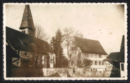 Foto-AK Kusterdingen, Ortspartie An Der Kirche  - Other & Unclassified