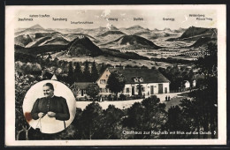 AK Donzdorf, Gasthaus Zur Kuchalb Mit Blick Auf Die Ostalp  - Other & Unclassified