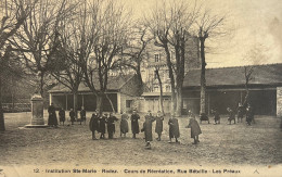 12 - RODEZ - Institution Ste-Marie - Cours De Récréation - Rue Béteille - Les Préaux - Rodez