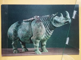 KOV 506-25 - RHINOCEROS, BRONSE TSUN, CHIN DYNASTY - Neushoorn