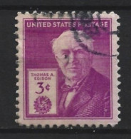 USA 1947 Thomas A. Edison Y.T. 497 (0) - Used Stamps