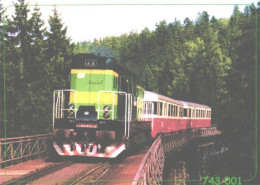 Train, Railway, Locomotive 743 001 - Trains