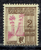 Timbre Taxe. Allée Dumanoir à Capesterre - Postage Due