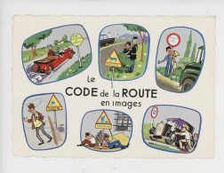 Le Code De La Route En Images - Illustrateur N°30/689 Cellar (verglas Degel Travaux......) - Humour