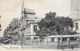 CPA. [75] > TOUT PARIS > N° 778 Bis - Avenue De La Grande-Armée - Rue Denis Poisson Eglise Protestante - Coll. F. Fleury - Paris (17)