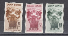 Spanish Sahara 1952 Stamp Day, Camels MNH Set (e-854) - Spanish Sahara