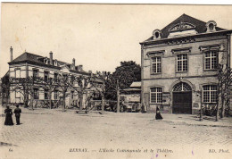 Bernay L'ecole Communale Le Theatre - Bernay