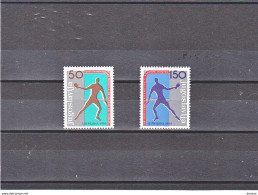 YOUGOSLAVIE 1965 Championnat Du Monde De Tennis De Table Yvert  1003-1004 NEUF** MNH Cote 5 Euros - Unused Stamps