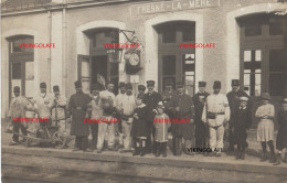 Fresné-la- Mére - Calvados 14 (pres De Falaise )- La Gare -  Rare! - - Autres & Non Classés