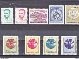 YOUGOSLAVIE 1966 Yvert 1042-1043 + 1050 + 1062-1067 NEUF** MNH Cote 4,50 Euros - Ongebruikt