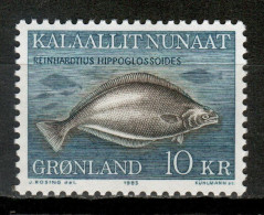 Greenland 1985 Groenlandia / Fish Fishes MNH Fische Peces Poisson / Cu17615  33-36 - Poissons