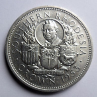 SOUTHERN  RHODESIA - 1 CROWN -  UNC 1953 - Rhodésie