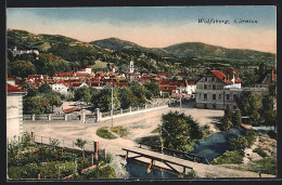 AK Wolfsberg /Kärnten, Teilansicht Mit Gasthaus  - Andere & Zonder Classificatie