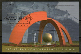 Macau 1999 Macao / Modern Sculpture Art MNH Arte Escultura Moderna / Ks04  33-37 - Beeldhouwkunst