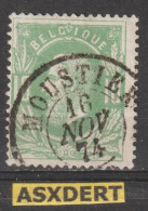 N° 30 Dc.  Moustier 1874 - 1869-1883 Leopoldo II