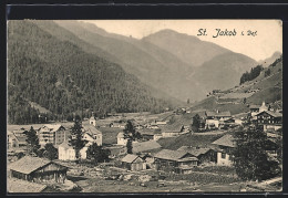 AK St. Jakob I. Def., Ortsansicht Im Bergidyll  - Autres & Non Classés