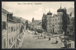 AK Lienz I. Tirol, Hauptplatz Mit Hotel Lienzerhof  - Otros & Sin Clasificación