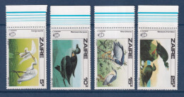 Zaïre - YT N° 1208 à 1211 ** - Neuf Sans Charnière - 1985 - Unused Stamps