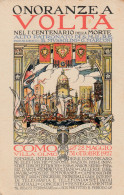 Pubblicitarie -  Como  -  Maggio 1927  -  Onoranze A Volte  -  F. Piccolo  -  Viagg   - Molto Bella - Publicité