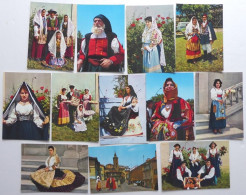 Costumi Sardi - Lot De 13 CPM - Sonstige & Ohne Zuordnung