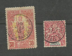 CONGO N°35, 42 Cote 4.30€ - Oblitérés