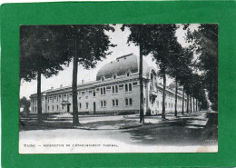 03, VICHY, Perspective De L'Etablissement Thermal, Voyagé Année 1906 Impeccable - Vichy