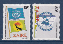 Zaïre - YT N° 1216 Et 1217 ** - Neuf Sans Charnière - 1985 - Unused Stamps