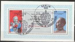 DDR 1977 MiNr.2252 - 2253 Bl.49 O Gestempelt 100.Geb. Feliks Dserschinskij ( 937 ) Günstige Versandkosten - 1971-1980