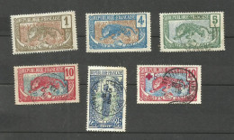 CONGO N°48, 50 à 52, 55, 66 Cote 4.70€ - Used Stamps