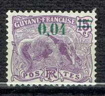 Série Courante Surchargée : Fourmilier - Unused Stamps