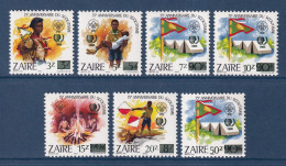 Zaïre - YT N° 1218 à 1224 ** - Neuf Sans Charnière - 1985 - Neufs