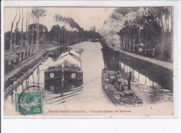 MONTBOUY: Vue Du Canal De Briare - Très Bon état - Autres & Non Classés