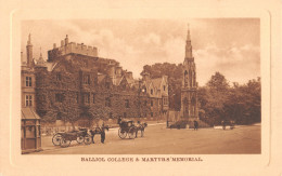 R332213 Balliol College And Martyrs Memorial - Monde