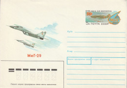 URSS - Entiers Postaux - AVIATION - 1989 - 1980-91