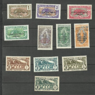 CONGO N°72, 73, 93, 94, 96 à 98, 113 à 115, 117 Neufs Avec Charnière* Cote 6.20€ - Unused Stamps