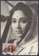 Inde India 2013 Maximum Max Card Geeta Dutt, Indian Classic And Playback Singer, Bollywood, Hindi Cinema, Film - Cartas & Documentos